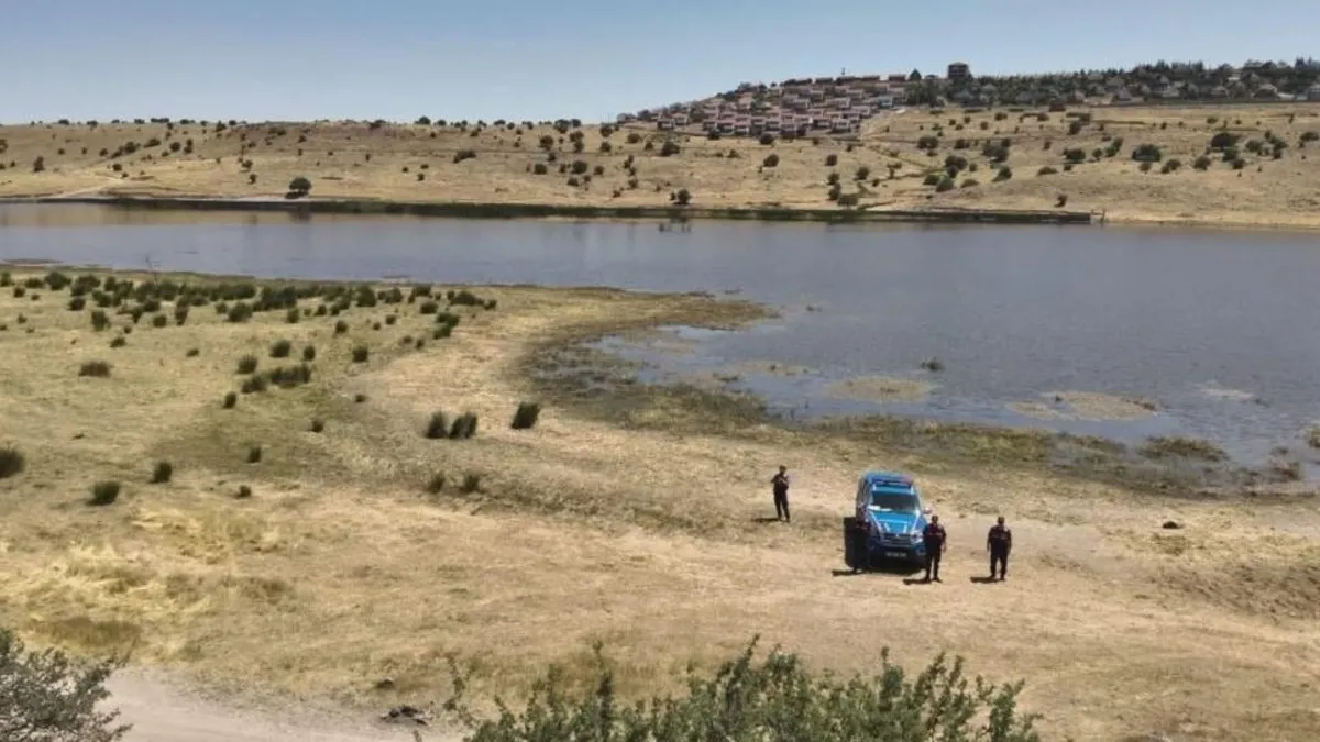 Beypazarı'nda orman yangınları ile mücadele kapsamında dron ile denetim yapıldı