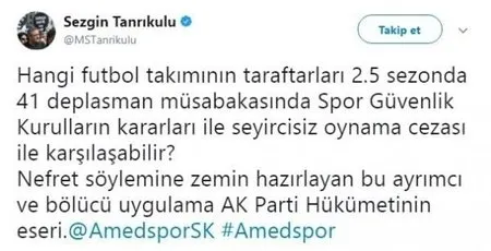 Sahadan çekilen Amedspor’a CHP’den destek!