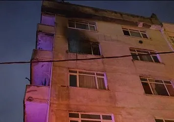 Ataşehir’de bir dairede çıkan yangın söndürüldü