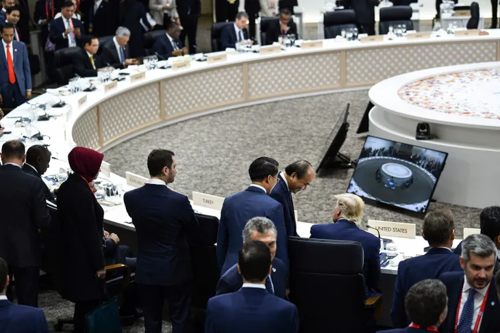 G20 Osaka Liderler Zirvesi başladı! İşte tarihe geçen kareler