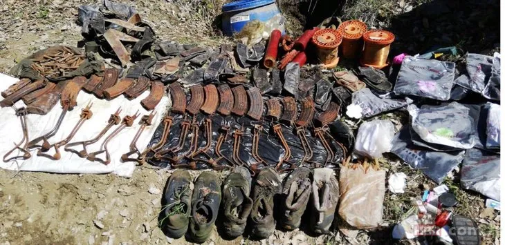 Şırnak’ta PKK’lı teröristlerin kullandığı 36 sığınak ve barınak imha edildi
