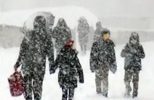 25 kentte eğitime kar engeli