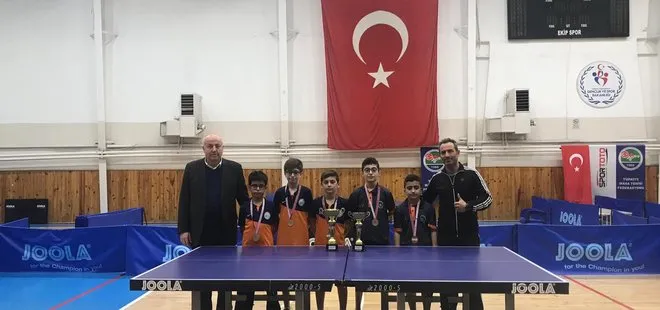 Masa Tenisi şampiyonu ’Medeniyet Okulları’ oldu!