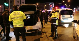 Denizli’de gece yarısı kovalamaca