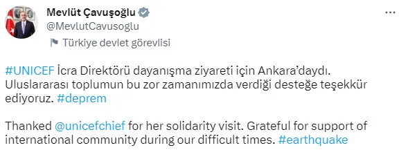 disisleri-bakani-cavusoglu-unicef-icra-direktoru-russell-ile-gorustu-1677569556099.jpg Dışişleri Bakanı Çavuşoğlu UNICEF İcra Direktörü Russell ile görüştü - 1