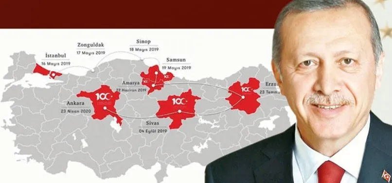 Başkan Erdoğan'dan 100. yıl mesajı!