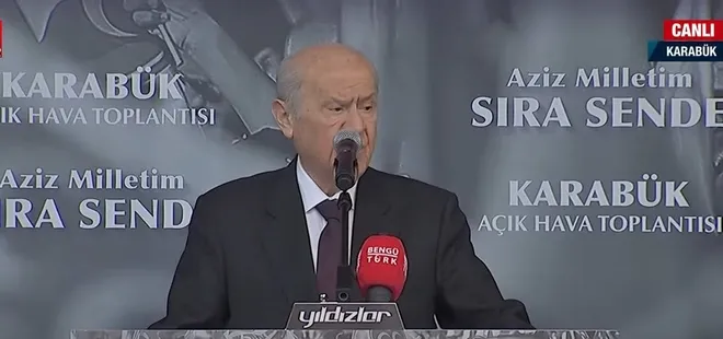 Son dakika | Devlet Bahçeli’den Karabük’te önemli açıklamalar