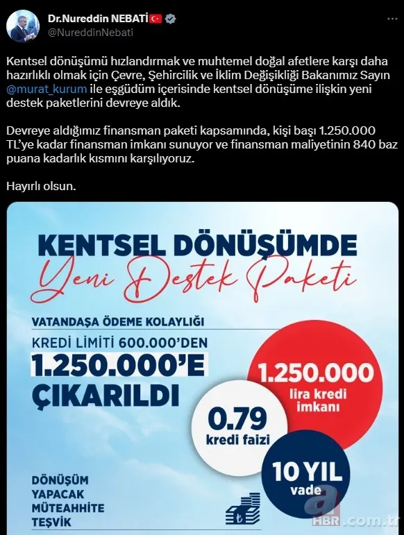 Uzman isimler A Haber'de detayları anlattı! İşte kentsel dönüşüme yeni destek paketinin detayları... | Ödeme planı nasıl? 24