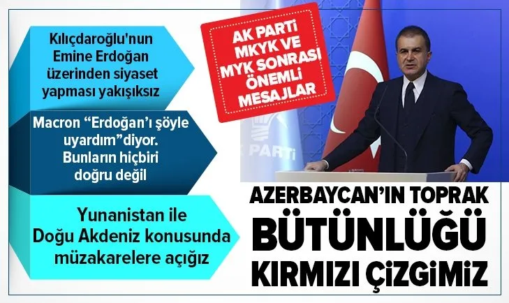 AK Parti Sözcüsü Ömer Çelik: Kılıçdaroğlu'nun siyasi polemikleri aileye taşıması son derece yakışıksız bir durum