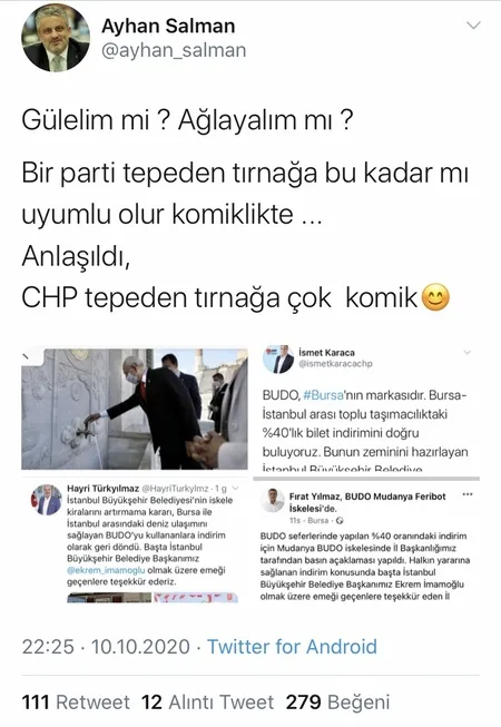 CHP hizmetlere çökmeye devam ediyor! AK Parti’nin yaptığı indirimi sahiplendiler
