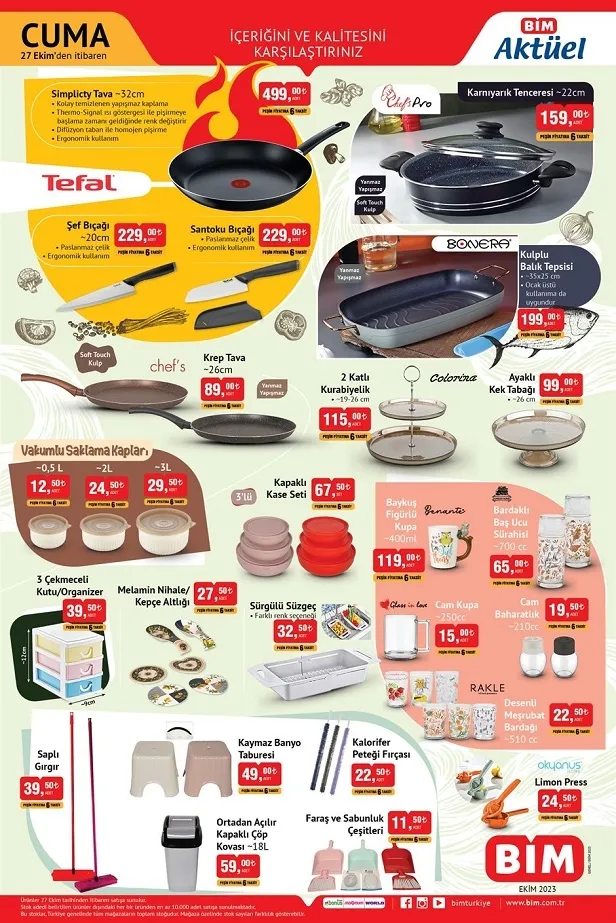 7 Kasım BİM aktüel ürünler kataloğu yayınladı! BİM afişinde 1,5 kg tost peyniri 219 TL’den, süt 22,75 TL’den, dev kağıt havlu 45 TL’den satılacak