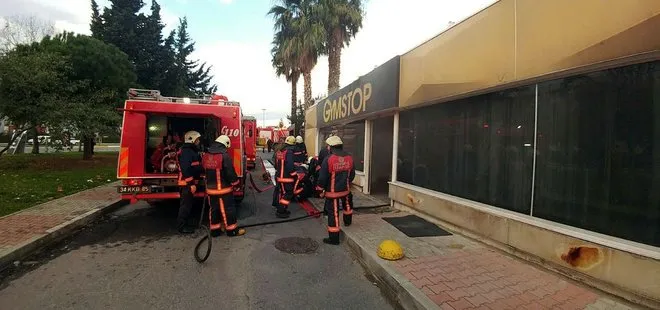 Son dakika: Bakırköy’de spor salonunda yangın!