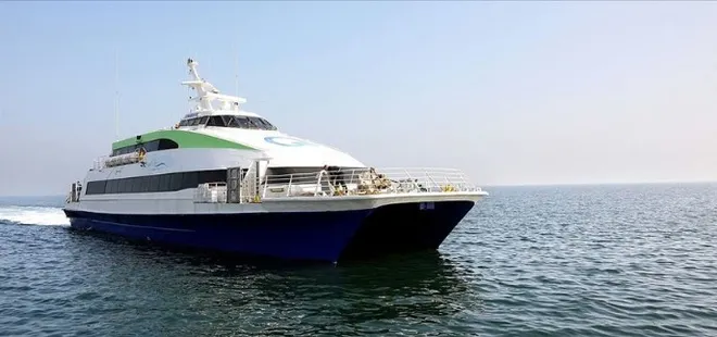 Deniz ulaşımına hava engeli! 10 sefer iptal edildi