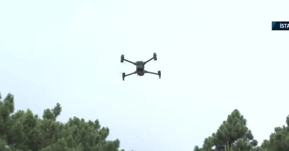 Ormanlarda drone destekli denetim
