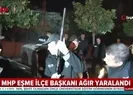 MHP ilçe başkanına silahlı saldırı