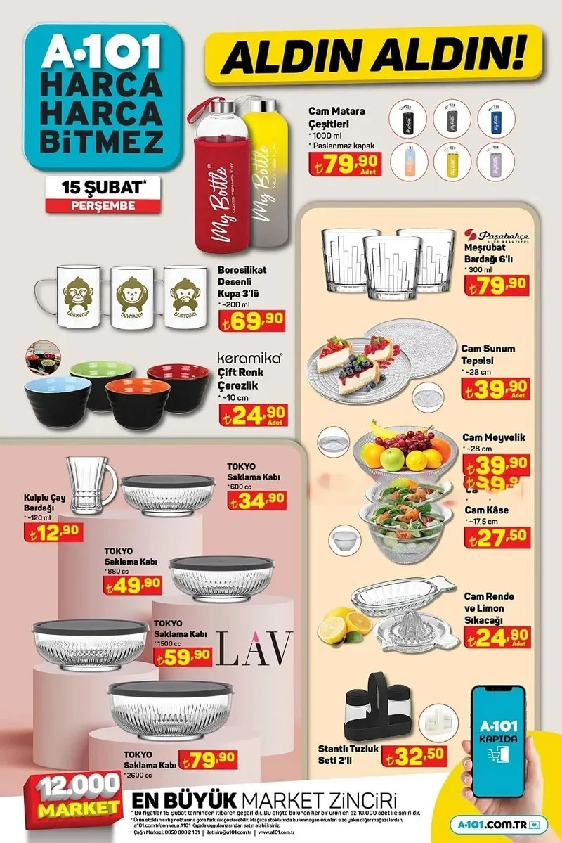 15 Ocak aktüel ürünler kataloğu! A101 indirim gelecek yeni ürünleri belirledi! İşte yeni indirim afişi…