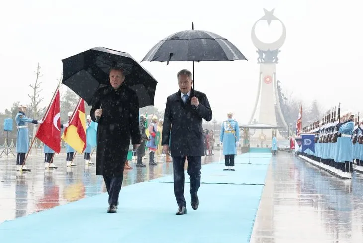 Ankara’da NATO zirvesi! Finlandiya Cumhurbaşkanı Niinistö’nün ziyaretinde dikkat çeken detay