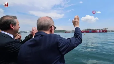 Başkan Erdoğan Osman Gazi platformu uğurladı