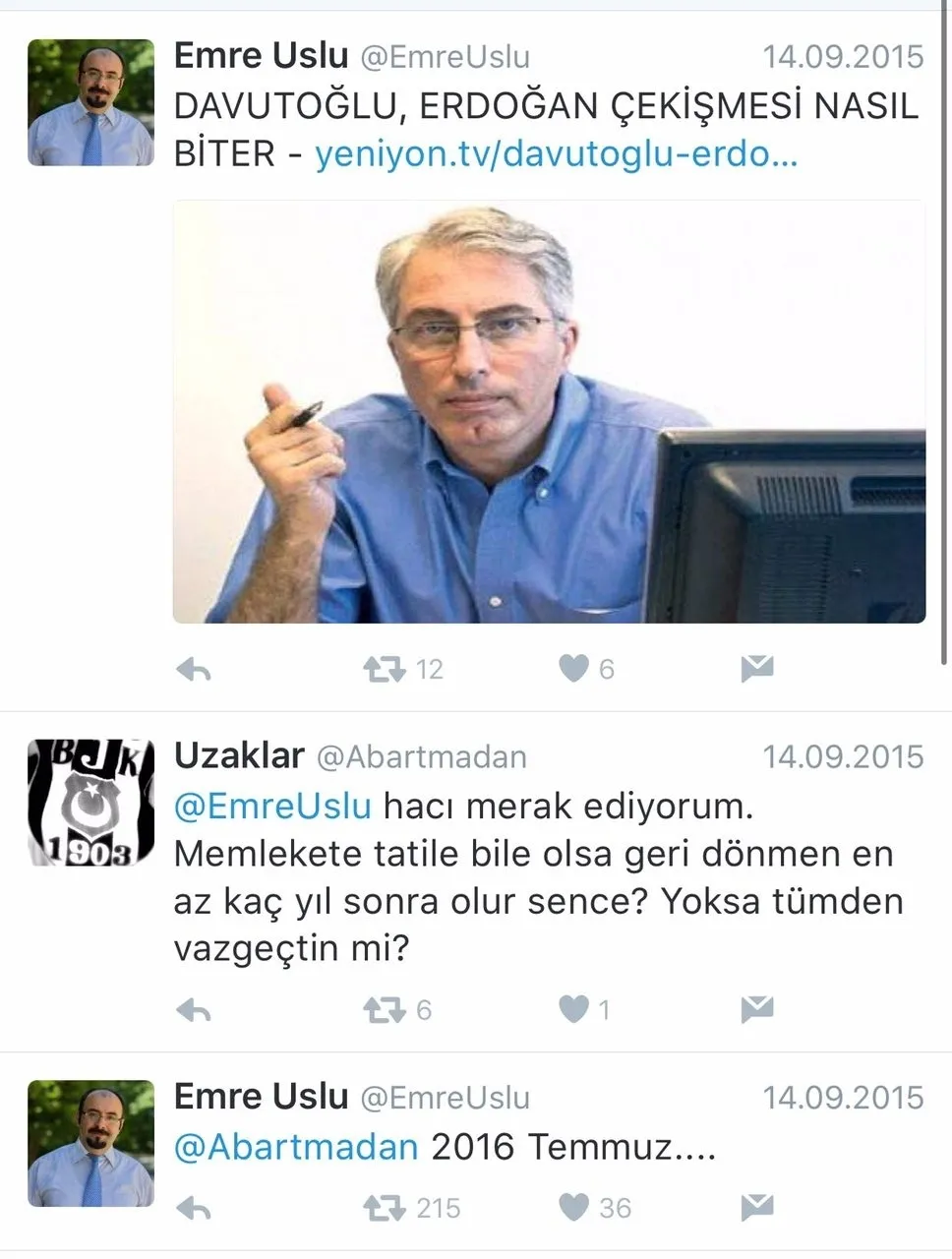 FETÖ tetikçisi Emre Uslu önce tarih verdi sonra kıvırdı! - 1