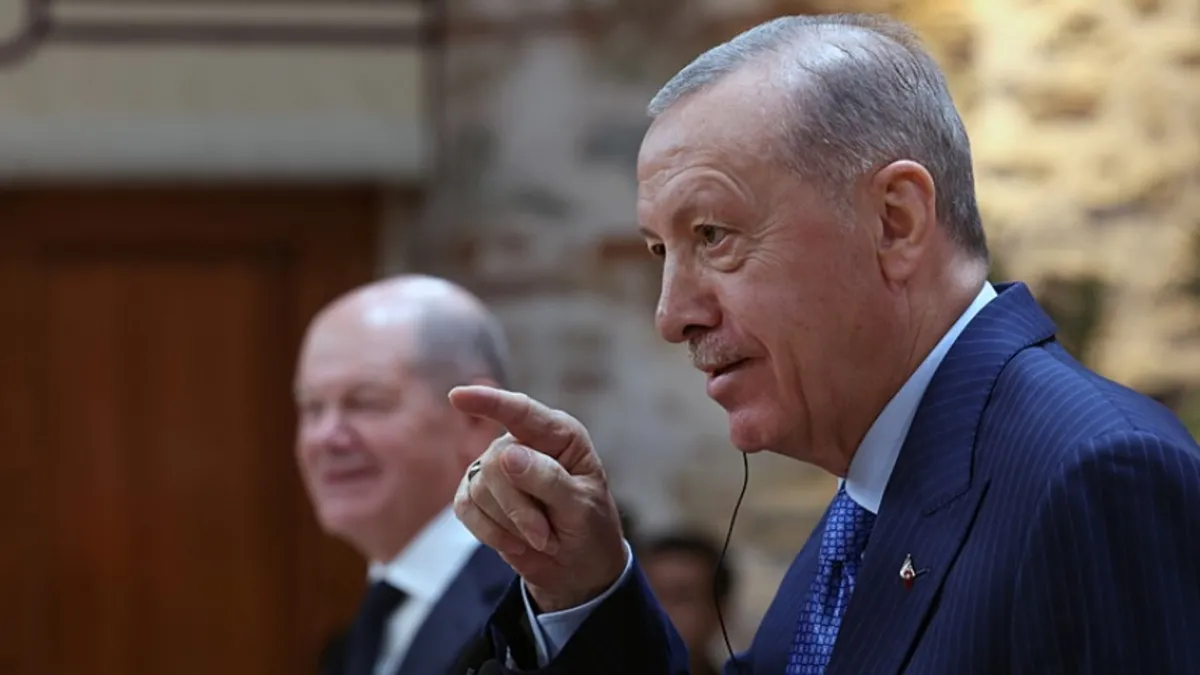 Scholz ve Erdoğan görüşmesi Alman basınında!