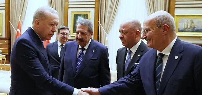 Başkan Erdoğan ATO heyetini  kabul etti