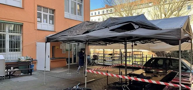 Berlin’de camiye alçak saldırı
