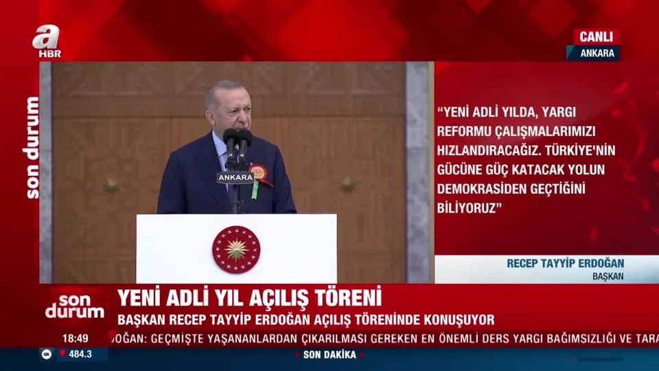 Başkan Erdoğan: Yeni yargı paketi için kolları sıvadık
