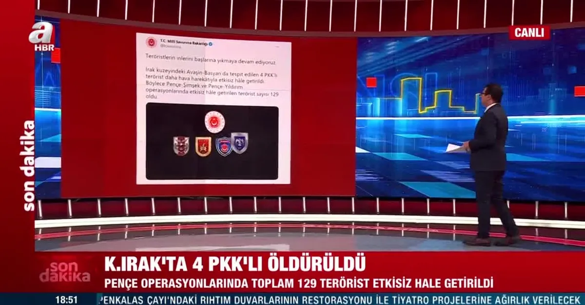 Milli Savunma Bakanlığı duyurdu! Öldürülen PKK'lı teröristlerin sayısı 129'a yükseldi