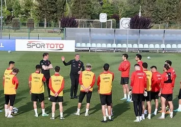 A Milli Futbol Takım Letonya maçının hazırlıklarını sürdürdü