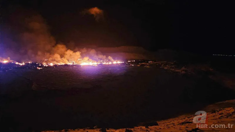 İzlanda'da yanardağ faciası! Lavlar yerleşim yerine ulaştı! Ülkede kırmızı alarm 2