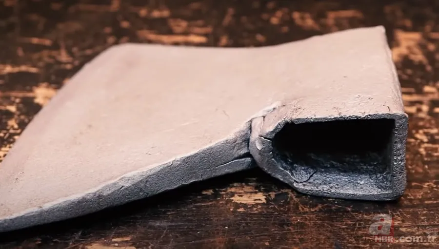 Viking hayranı fenomen paslı baltayı jilet gibi yaptı! Son hali görenleri hayran bıraktı 19