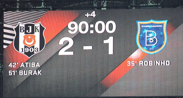 Beşiktaş'tan Medipol Başakşehir'e çelme! - 6