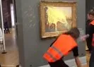 Milyon dolarlık tabloya patates püresiyle saldırdılar!