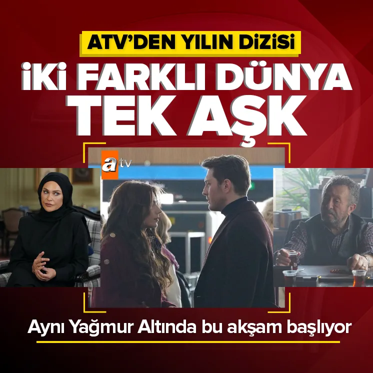 Aynı Yağmur Altında ilk bölümüyle atv'de! Rosa ve Ali’nin aşkının bedeli ağır olacak