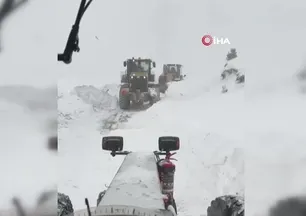 Aksu Yaylası’nda çığ