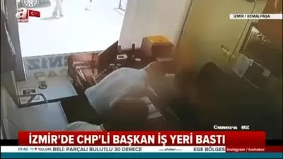 CHP’li başkan iş yeri bastı