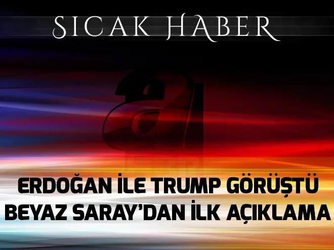 Cumhurbaşkanı Erdoğan, Trump ile görüştü