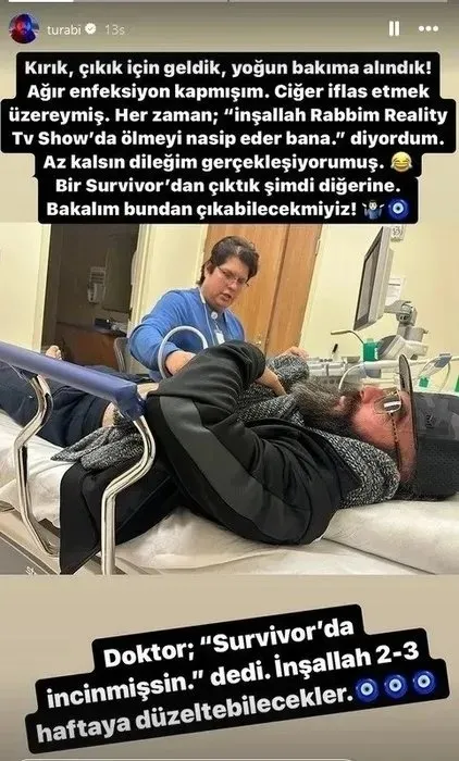 Turabi yoğun bakıma mı alındı, sağlık durumu nasıl? Survivor’dan ayrılmak zorunda kalmıştı! Turabi Çamkıran kimdir, kaç yaşında, nereli?