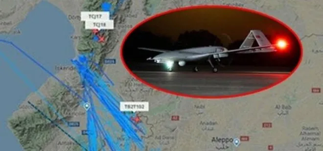 Hatay’daki saldırı girişimi sonrası radarda ortaya çıktı! Aynı anda 3 Türk SİHA’sı...