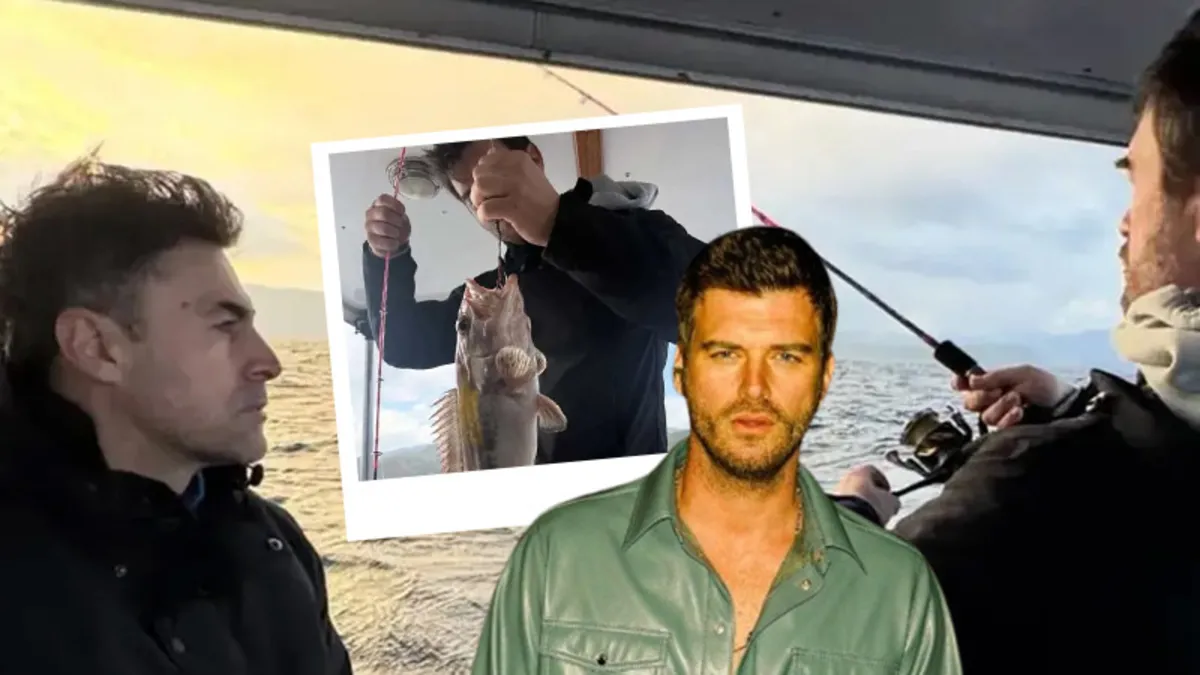 Dev balık oltaya takıldı! Kıvanç Tatlıtuğ ile Kıvanç Kasabalı Gökova'da!