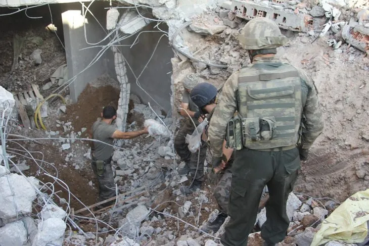 Nusaybin’de streç filmlerle sarılmış mühimmat bulundu