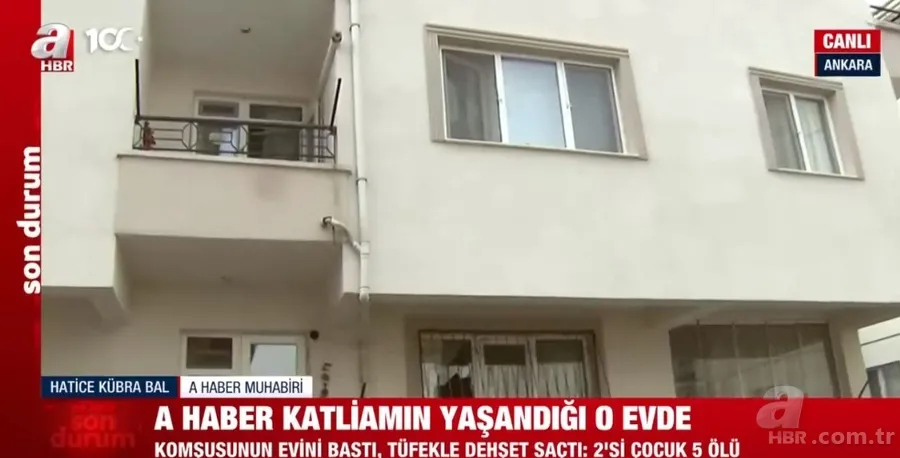 Ankara'da komşu dehşeti! Ses çıkartıyorlar diye katliam yaptı | A Haber olay yerinde | Korkunç detaylar... 13