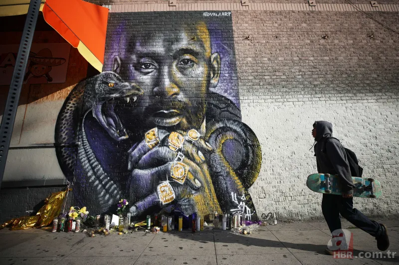 Michael Jordan Kobe Bryant'ın veda töreninde gözyaşlarını tutamadı 13