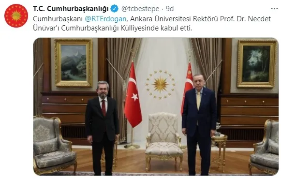 Son dakika: Başkan Erdoğan rektörleri kabul etti - 1