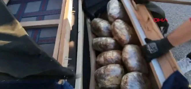Bolu’da çekyata gizlenmiş 52 kilo uyuşturucu yakalandı