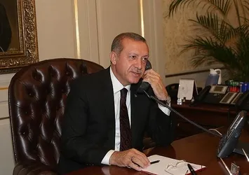Başkan Erdoğan'dan önemli telefon görüşmesi