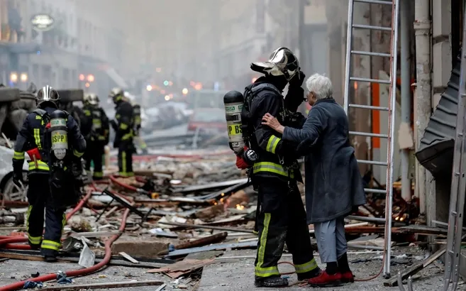Paris'te patlama
