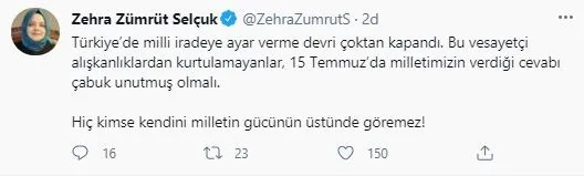 milli-iradeyi-hedef-alan-skandal-bildiriye-hukumetten-ilk-tepki-sozde-bildiri-ile-siyasete-akil-millete-ayar-vermeye-calisiyorlar-1617490325809.jpg Milli iradeyi hedef alan skandal bildiriye hükümetten ilk tepki! "Sözde bildiri ile siyasete akıl millete ayar vermeye çalışıyorlar" - 5
