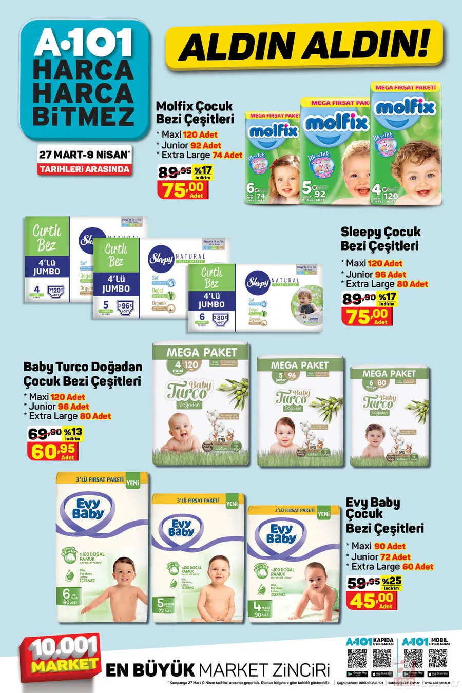 %25 indirim! A101 1 Nisan 2021 aktüel ürünler kataloğu sürprizlerle dolu! Bu hafta A101'de neler var? 23