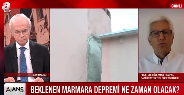 İstanbul depremi ne zaman olacak? Prof. Dr. Süleyman Pampal’dan A Haber’de flaş uyarı! İstanbul Depremi kaç büyüklüğünde?